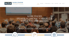 Desktop Screenshot of markzinder.com